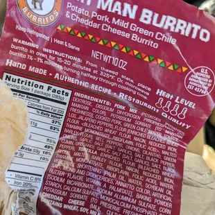 &quot;locally made&quot; burrito was white-trash grade