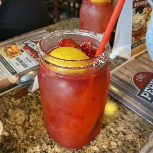 Strawberry Lemonade.