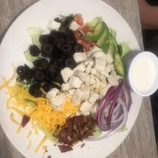 Cobb Salad with Cheddar