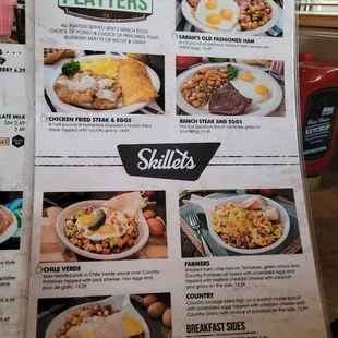 ramen and noodles, menu