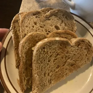 Wheat toast