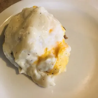 2 Biscuits and Gravy with Bacon