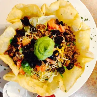 Taco salad. Yum!