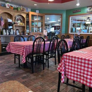 Inside of dining area