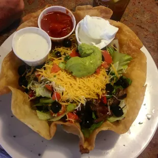Fajita salad special