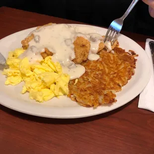 Chicken fried chicken