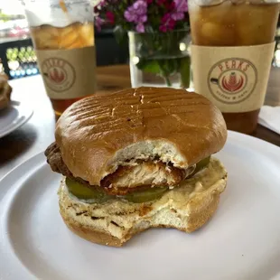 Great Spicy Chicken Sandwich. Flavorful and perfect size/portion
