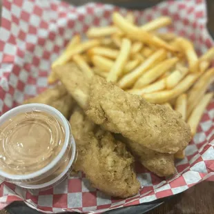 fish and chips, food