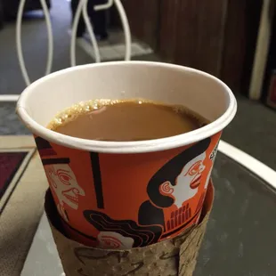 Coffee and cold weather equals happy