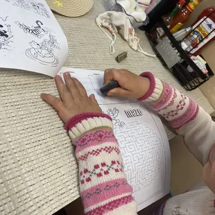 Lots of pages for the kids to color.