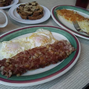 The best made in-house  corned beef hash around!!