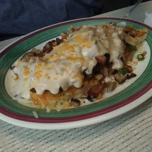Monster hashbrowns.