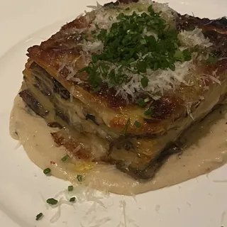 Enoki Mushroom Lasagna