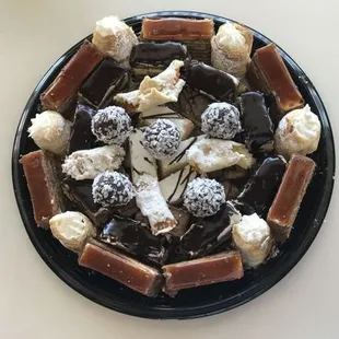 a chocolate dessert