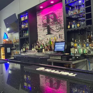 The bar.