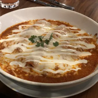 Enchiladas de Camaron