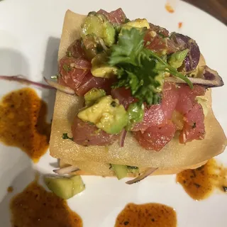 Ahi Tuna Tostadas