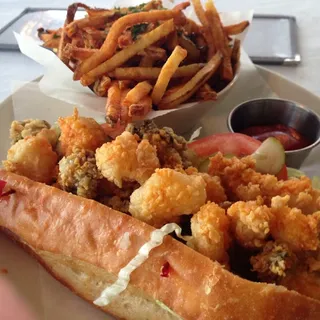 Oyster or Shrimp Po-Boy