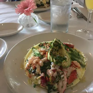 Lobster & Egg White Fritatta