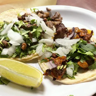 Carne asada and al pastor