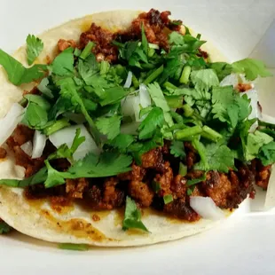 Chorizo Tacos