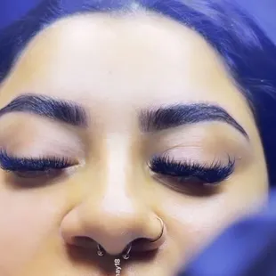 Brow lamination and Tint