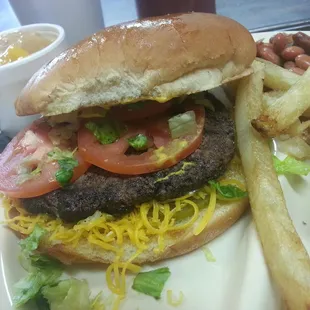 a plate of food