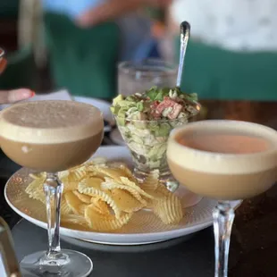 Crab Ceviche &amp; Espresso Martini