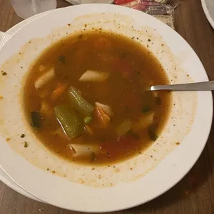 Minestrone soup