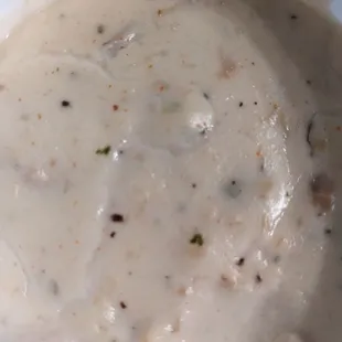 Clam chowder