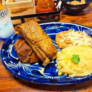 Carnitas plate