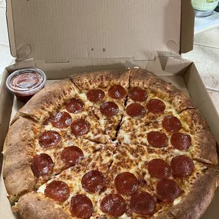Stuff Crust Pepperoni Pizza