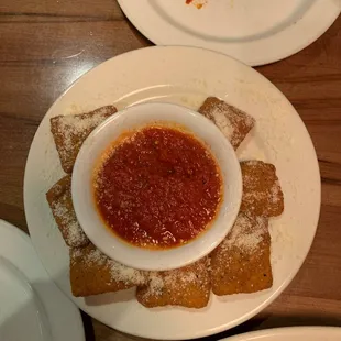 Toasted ravioli