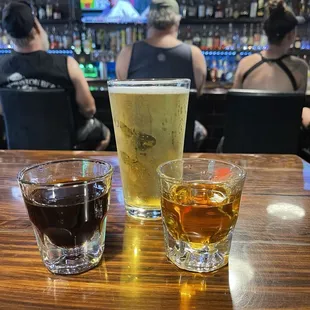 $5 jäger and $5 fireball shots