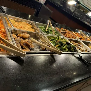 interior, salads