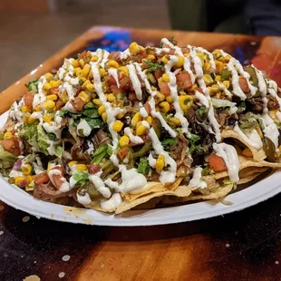 Carnitas nacho