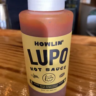 House hot sauce (highly recommend!)