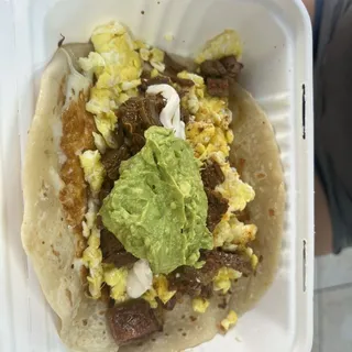 Breakfast Perro Taco
