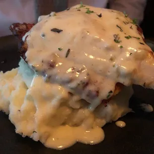 Parmesan Encrusted Chicken w/ Lemon Sauce