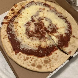 a pizza in a box