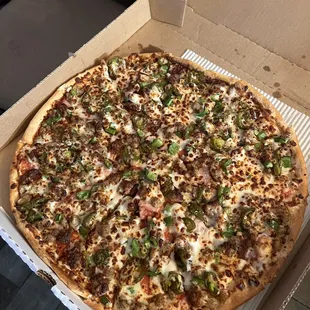 A whole bunch of excellence on Thin crust
