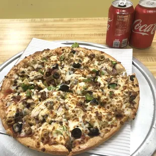 food, pizza