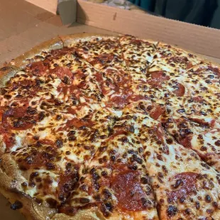 Pepperoni pizza