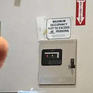 There is a lot going on here. Max occupancy of 46 though... very precise number.
