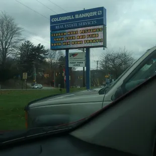 Tiniest sign ever! Don't drive past like we did.