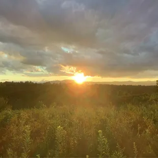 Sunset at Farm