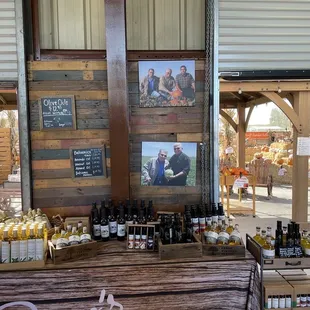 Local Olive Oil, and Vinegar