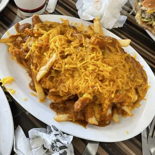 Chili cheese fries