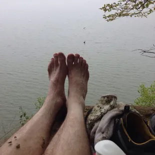 Scenic overlook, Old Military Trail, Perry Lake hiking