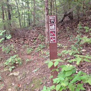 Old Military Trail, Perry Lake hiking